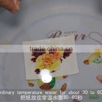 A3 A4 Laser/inkjet Water Slide Decal Paper, Coloring Stable and Non-fading Color photo-3