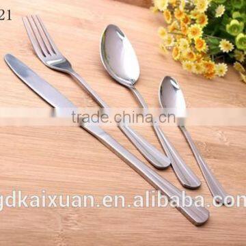 Stainless Steel 410 Flatware Set With Hand Polish