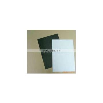 PVC sheet black pvc sheet roll (white and black)