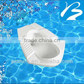 Sanitary Ware Squatting Ceramic Pan