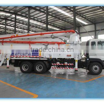 HONGDA Truck mounted Concrete Pump 37m ISO CCCC CE
