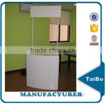 Trade Show Portable Hot Sale PVC Plastic Counters