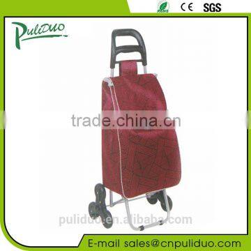 Made In China Shopping Trolley Cart, Folding Grocery Cart With Printing Logo