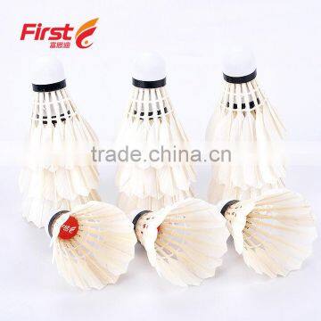 Cheap shuttlecock big board duck feather badminton shuttlecock