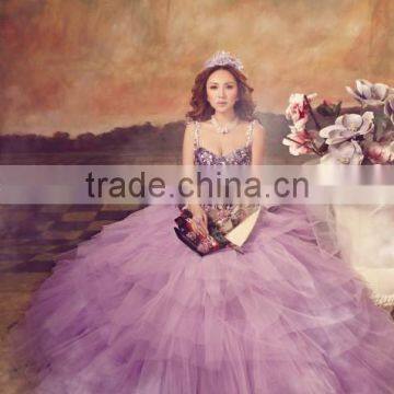 3 x 3 Meters Hand Painted Wedding Photo Studio Backdgrounds Muslin Backdrop photo-2