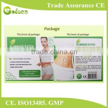 Chinese Navel slim Herbal Weight Loss slimming patch