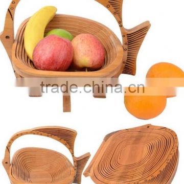 Gift Tea Pot Aniaml Fish Shaped and Egg Bamboo Wooden Collapsible Folding Mat