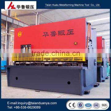 Hydraulic pressure cnc swing type cutting machine QC12K-30*2500