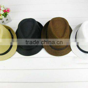 The hottest Paper panama hat /hand woven straw hat/fedora hat