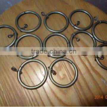 brass rod metal rings for curtains,eyelet for curtains,curtain accessory hardware drapery