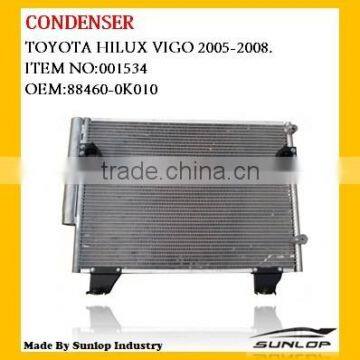 #001534 condenser for toyota hilux vigo toyota hilux condenser 88460-0K010