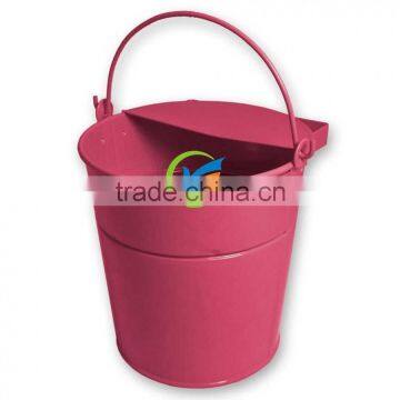 Painted Bucket Poultry Drinker, 4 litre