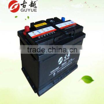 12V 55Ah maintenance free auto car battery