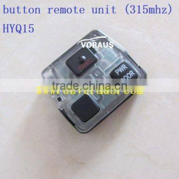 New car key To 3 button remote unit (315mhz) FCC:HYQ15