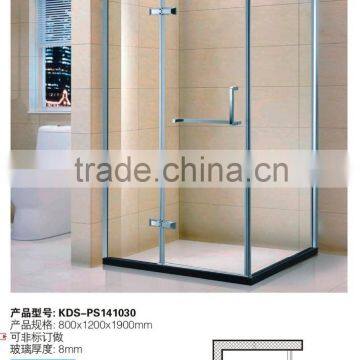 New arrival stainless steel Modern simple shower screens kades -PS141030 high quality shower room