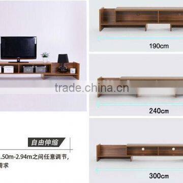 Modern design wooden tv stand in cabinet