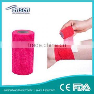Cohesive Vetwrap Elastic Bandage for Wound Care/Bandage Wrap photo-3