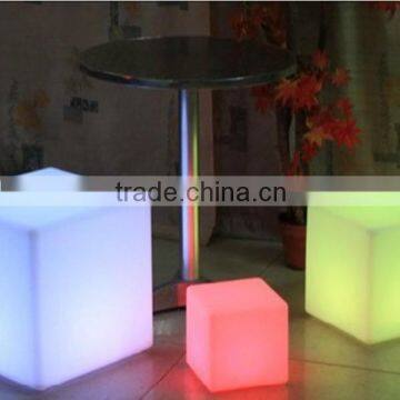 LED Glowing Cube Furniture with Light Color Change/Led Furniture Cube