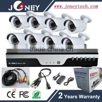 8Channel Camera Security System With 8Pcs AHD Camera+8Ch DVR CCTV Camera