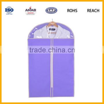 Foldable suit cover plastic pvc garment bag