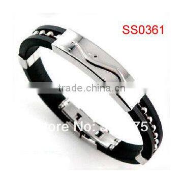 Best seller colorful magnetic magnetic cheap custom rubber bracelet