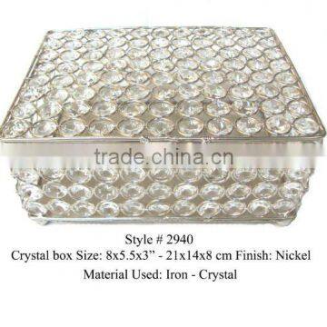 Crystal Jewelery Box