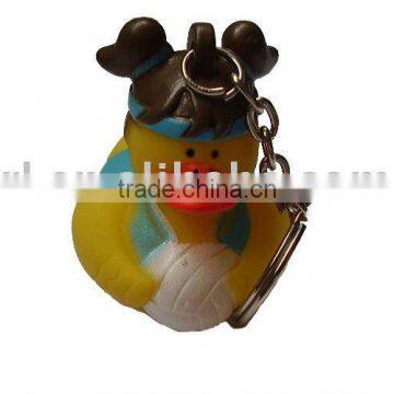 pvc duck keychain-R268