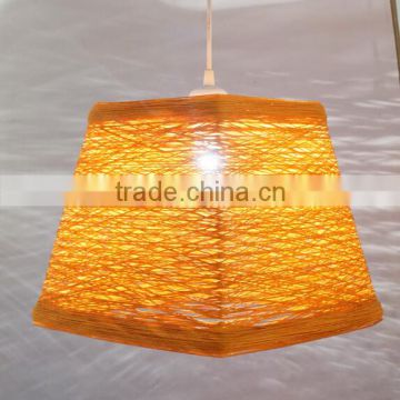 Fancy Indoor Home Decorative Hanging Rattan Lamp Pendant Rattan Lighting