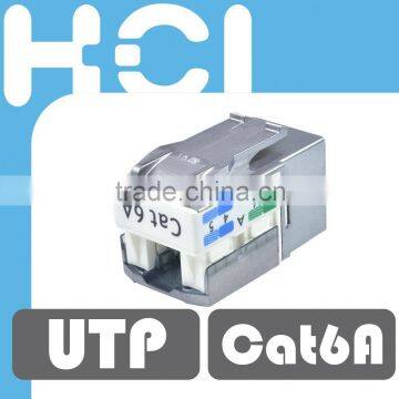Coated Cat 6A RJ45 UTP Keystone Jack photo-3
