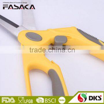 SS130110Y -2016 New Style and Design 8" Stainless Steel Tailor Scissors With Colorful Plastich Handle photo-5