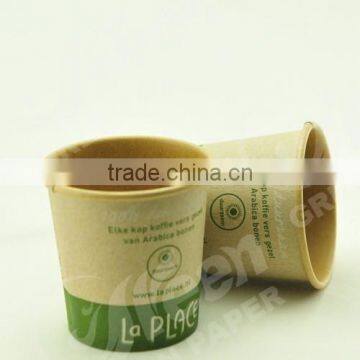Kraft Paper Made for Beverage,brown Color Cup,green New Develop Product photo-3