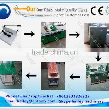 high efficiency and professional waste paper pencil making machine with counter