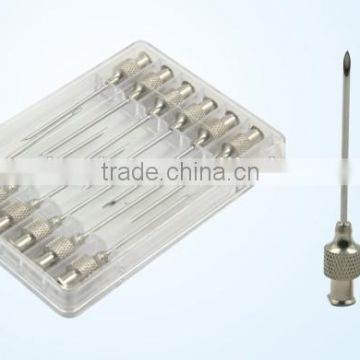 NL309 Round hub veterinary needle For Livestock Cattle Chicken Sheep Hog Cow Goat Dog