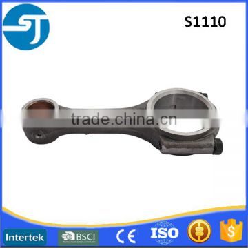 Single cylinder diesel engine spare parts S1110 forged connecting rod