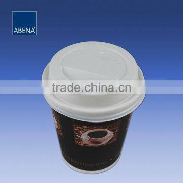 8oz Disposable Coffer Paper Cups With Lids