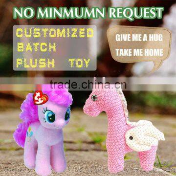 Cute Plush Horse Toy Welcome Customized Designs