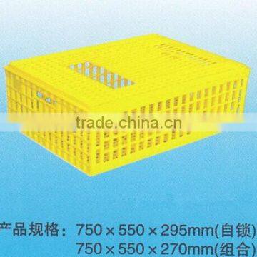 plastic chicken transfer cage for poultry