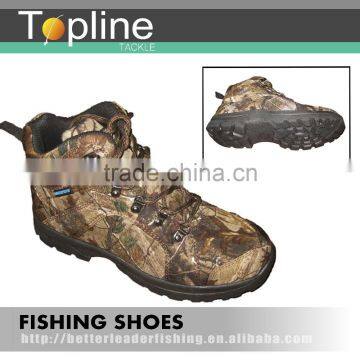 Outdoor camo color fishing boots for men with good quality