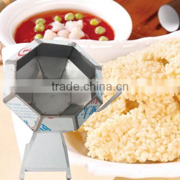 Commercial snack food seasoning machine