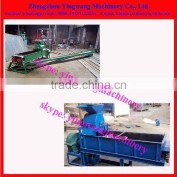 Coal crusher and mixer for honeycomb briquette moulding plant