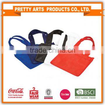 BSCI factory audit 4P non-woven cafe bag standard color MOQ 100pcs all in-stock for wholesales