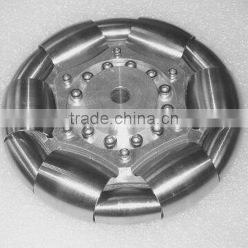 100mm Stainless Steel Rollers Omni Wheel for Ball Balance Ballbot 14183 photo-2