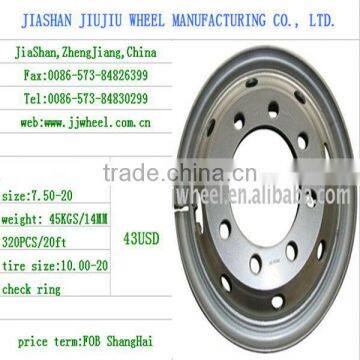 trailer commercial steel wheel