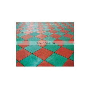 50cmx50cm(WidthxLength) Comfortable rubber floor matting