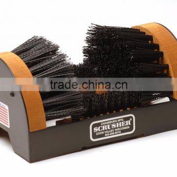 Wood Scruber Shoe Brush for drill