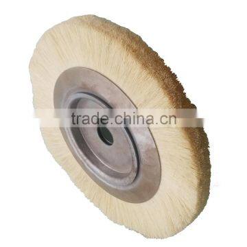 Natural sisal hemp round brush and sisal hemp disk brush