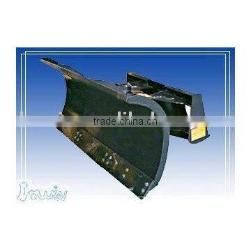 Snow blade for skid steer loader