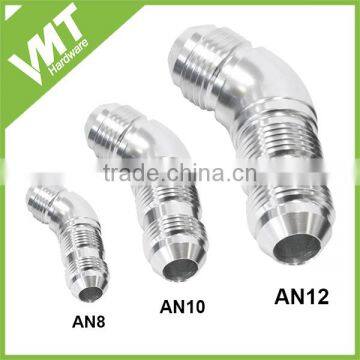 Different Type High Precision 8AN 45 Degree Full Flow Bulkhead photo-3