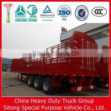 Stake Type Truck Semi Trailer Manufacturers Animal Transport Semi Trailer photo-3