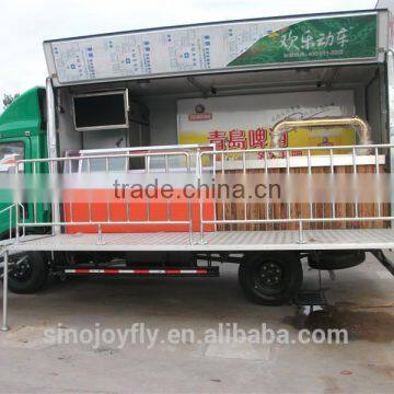 Stainless Steel Frozen Fish Transport Truck Body Hook Lift Garbage Truck photo-6